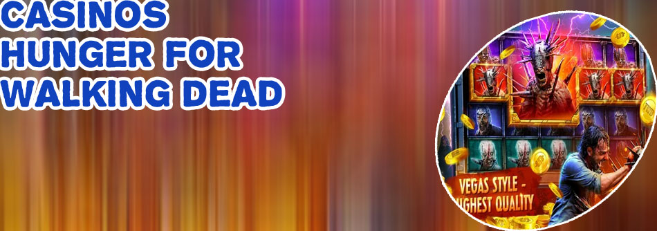 Walking dead slot machine